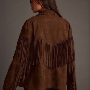 12th Tribe Devon Mocha Vegan Suede Shacket